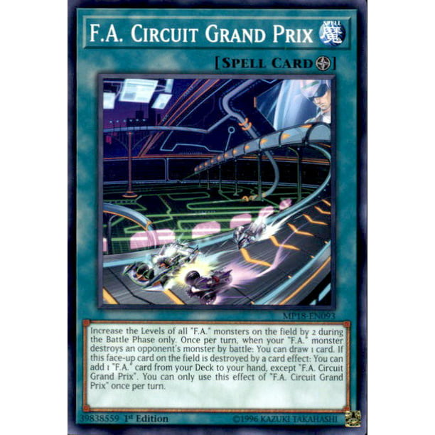 - Common Circuit Grand Prix MP18-EN093 1st Edition 3 x F.A